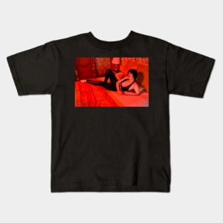 And when the day melts down into a sleepy red glow, That's when my desires start to show. Kids T-Shirt